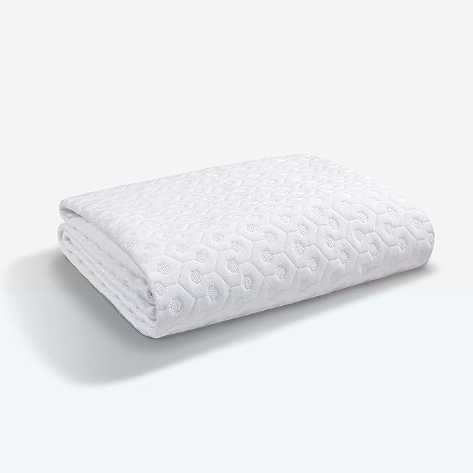Bedgear Dri-Tec Waterproof Mattress Protector – Full XL, Adjustable Base Compatible, Breathable & Washable with Deep Pockets for 18” Mattresses – White