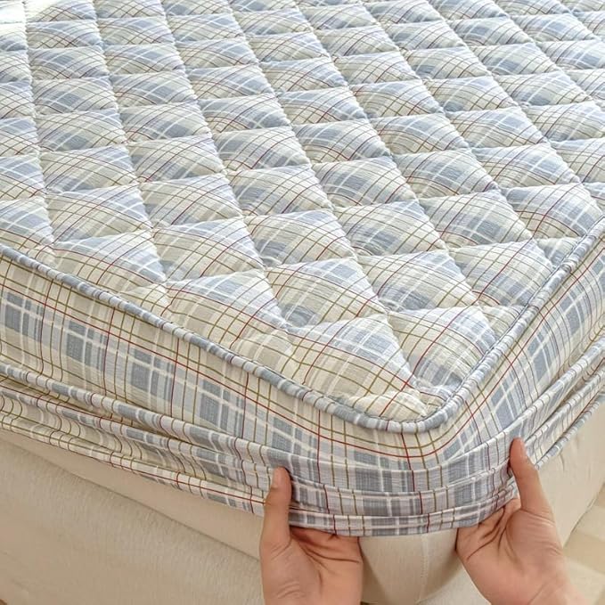 Mattress Protector, Soft Breathable Noiseless Mattress Cover with Stretchable Pockets for 6-11 inches Mattress, Machine Washable (05,Twin 36"x75")