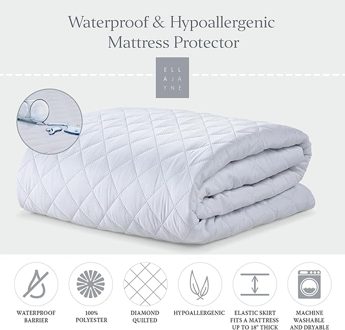 Ella Jayne Waterproof Mattress Pad - Full