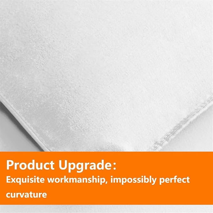 TAIMIT White Queen Size Comforter Set - 7 Pieces, Bed in a Bag Bedding Sets with All Season Soft Quilted Warm Fluffy Reversible Comforter,Flat Sheet,Fitted Sheet,2 Pillow Shams,2 Pillowcases