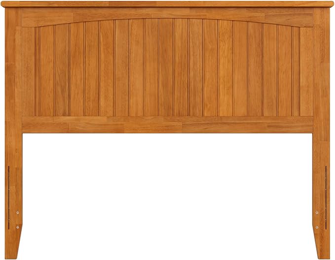 AFI, Nantucket Full Solid Wood Panel Headboard, Light Toffee