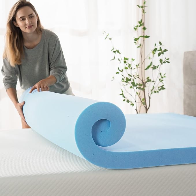 Sleep Master 2" Gel Memory Foam Topper - Queen