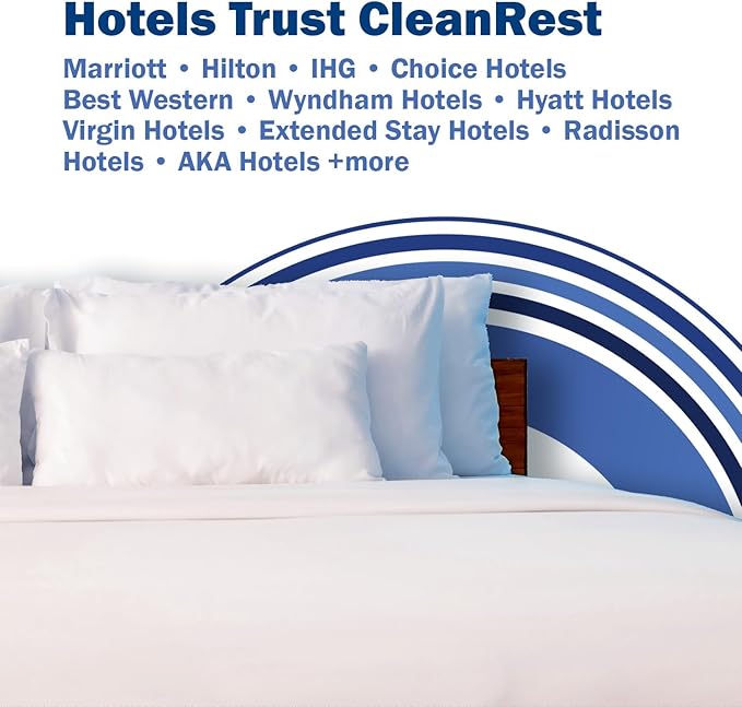 CleanRest Waterproof Mattress Fitted Sheet Protector, Ultimate Defense Against Spills and Wear, MicronOne Allergen Barrier, Breathable, Chemical-Free, Fits Mattress Depths 12" to 21" (Twin)