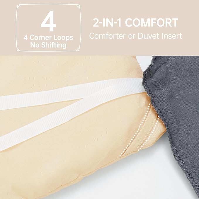 MUXHOMO King Size Comforter Set, All Season Ultra Soft Down Alternative Bedding - 3 Piece Lightweight Bed Set Includes 1 Comforter (104"x90") and 2 Pillow Shams (20"x36"), Light Yellow