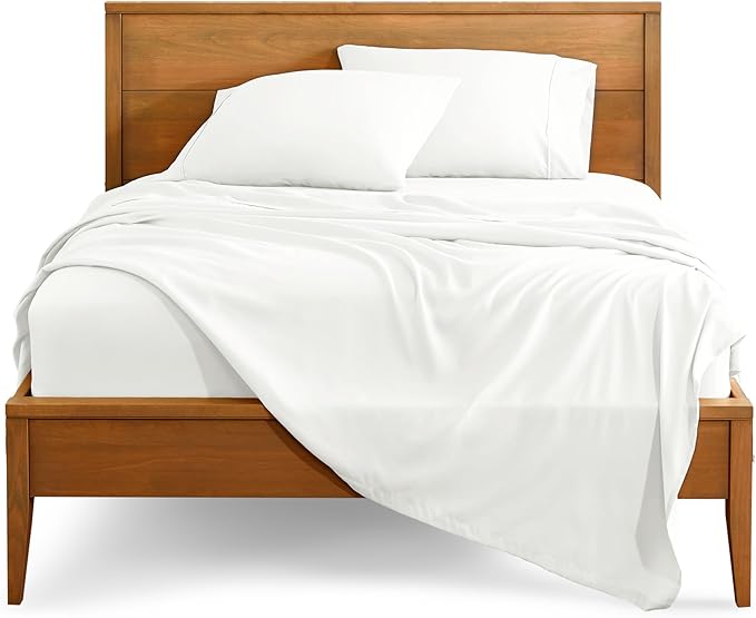 Bare Home Split California King Sheet Set - 1800 Ultra-Soft Microfiber Bed Sheets - Double Brushed - Deep Pockets - Easy Fit - 5 Piece Set - Bed Sheets (Split Cal King, Cream)