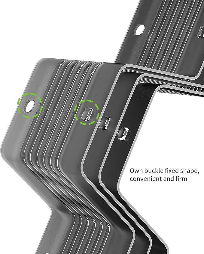 Honeycomb Separator Adjustable Drawer Organizer Divider for Underwear Belt-Scarf Socks Organizer (Black(1pc)) - Image 6