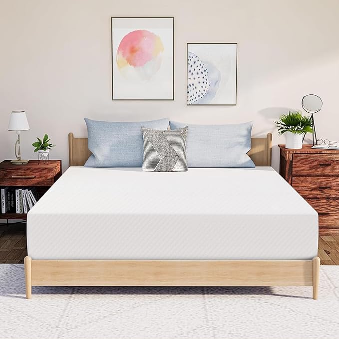 Neo Sleep 12 Inch King Cooling Gel Memory Foam Mattress for Cool Sleep Medium Firm Pressure Relieving CertiPUR-US Certified Foam, Comfort & Supportive Mattress in a Box Fiberglass Free (King, 12 in)