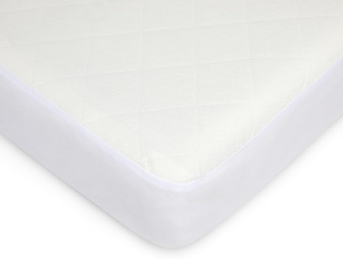 Graco Premium Waterproof Crib and Toddler Mattress Protector (1 Pack) – GREENGUARD Gold Certified, Machine-Washable & Dryer-Friendly, Waterproof Sleep Surface, Fits Baby Crib & Toddler Bed Mattress