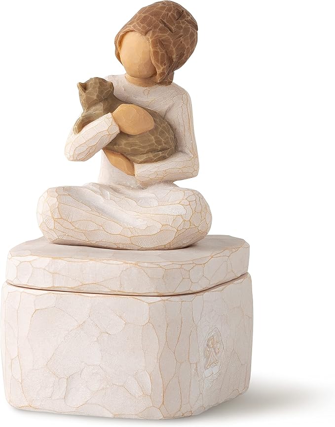 Willow Tree Kindness (girl) Keepsake Box, sculpted Hand-Painted Keepsake Box by WillowTree