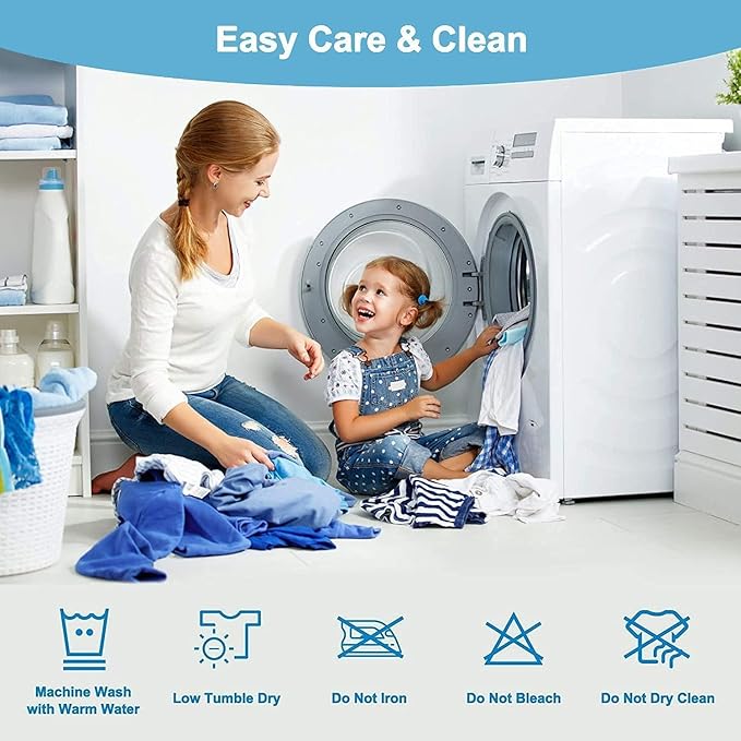 Nokolulu Waterproof Crib Mattress Protector: Toddler and Baby Mattress Protector Cover - Premium Soft Fitted Baby Sheet with 8 Inches Deep Pocket (28''x52'')