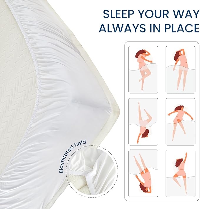 Mattress Topper Twin for Back Pain Thick Mattress Pad Cover Sherpa Plush Pillow Top Down Alternative Fill Mattress Cover with 8-22 Inch Deep Pocket