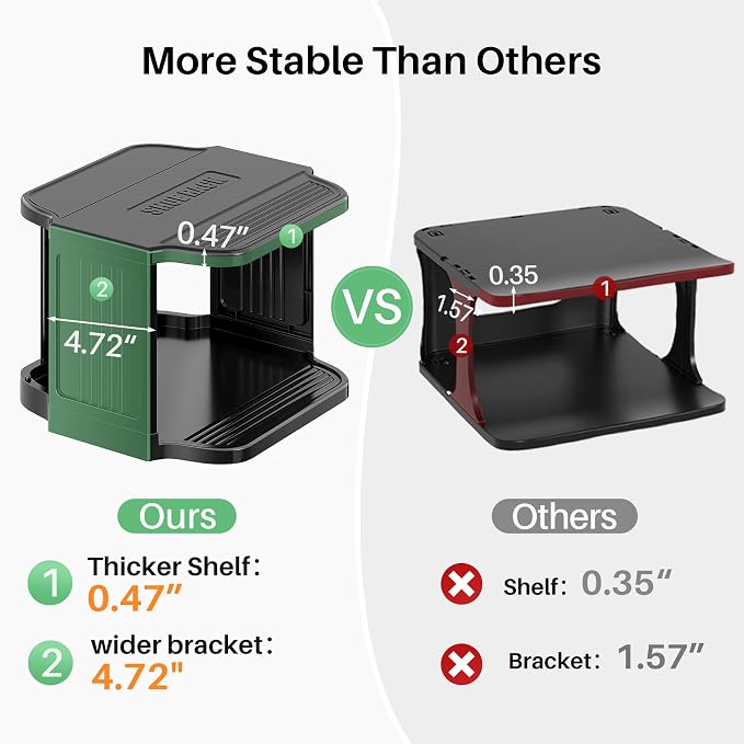 Kitstorack 10 Tiers Stackable Shoe Rack for Closet and Front Door Entrance - Free Standing Plastic Stand, Narrow Tall Vertical Organizer for Small Spaces Storage - Image 7