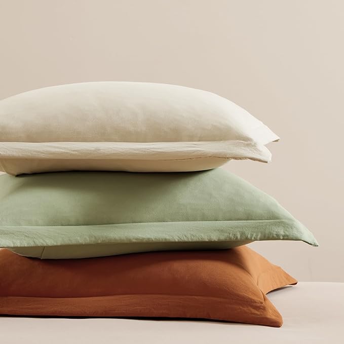 WRENSONGE Super King Plus Comforter Set - 7 Pieces Sage Green Soft Bed in a Bag Super King Plus with Fitted Sheet, Flat Sheet, 2 Pillow Shams, and 2 Pillowcases- Warm Bedding Sets for All Season