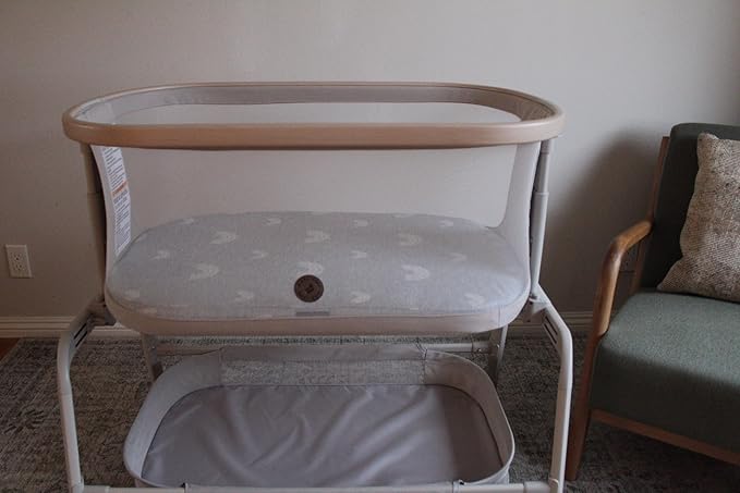 Baby Bassinet Mattress Topper, Waterproof Replacement Pad with Removable & Washable Mattress Covers (for Maxi-COSI Lora)
