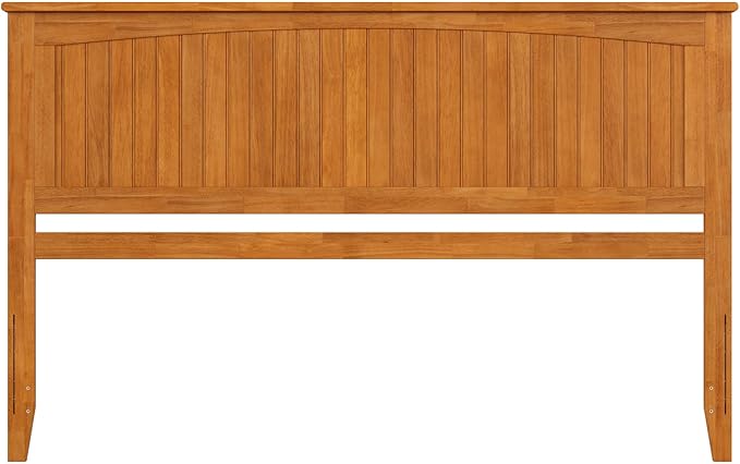 AFI, Nantucket King Solid Wood Panel Headboard, Light Toffee