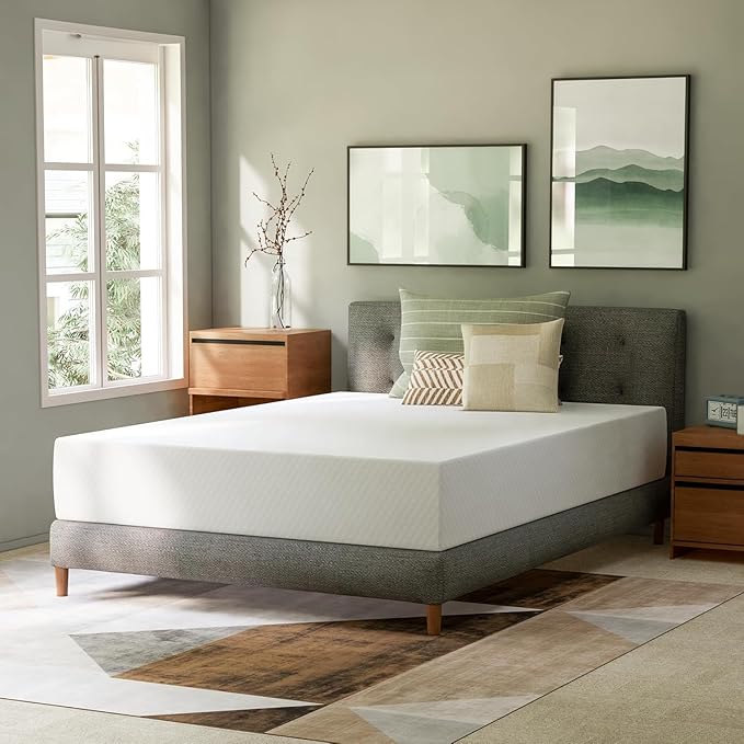 GAESTE 6 Inch Full Cooling Memory Mattress Medium Firm CertiPUR-US Certified Foam, Pressure Relief & Cool Sleep Mattress-in-a-Box Comfort & Supportive Fiberglass Free (Full, 6 in)