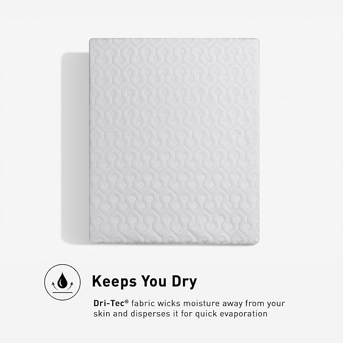 Bedgear Split Head King Dri-Tec Mattress Protector – Waterproof, Breathable, Washable, Adjustable Base Compatible – Deep Pocket Fitted Pad Fits 18” Mattress – White