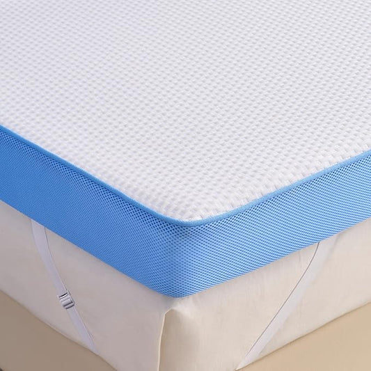 Extra Firm Mattress Topper Twin Size, 2026 Upgraded 4 Inch Firm High Density Memory Foam Bed Topper for Back Pain Relief, Cooling Gel + Bamboo Charcoal Mattress, CertiPUR-US, Washable Cover