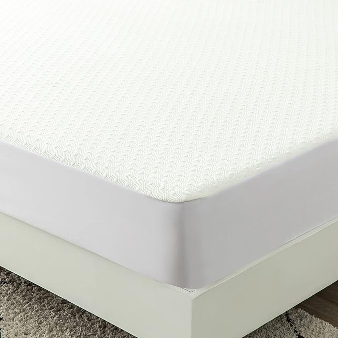 Waterproof Bamboo Viscose Cooling Mattress Protector Queen Size Breathable Soft Matressprotector Quiet Fitted Matress Cover