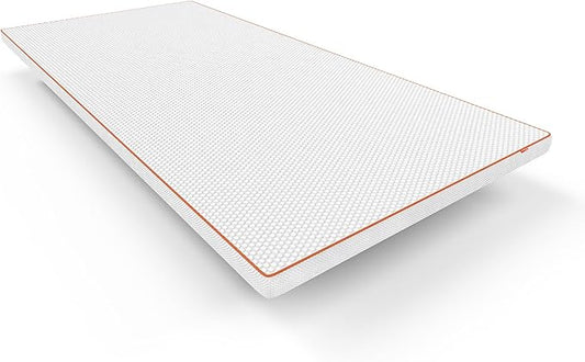 Dormeo The Essentials Dorm Mattress Topper for College, 2″ Cooling Octacell™ Airflow Comfortable Foam Dorm Bed Topper, Lightweight with Non-Slip Base, Perfect for College Student Bedding