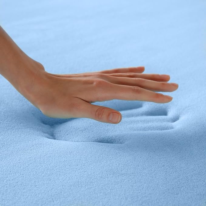 Serta Comfort Cool Memory Foam Mattress Topper, 1.5 Inch, Full