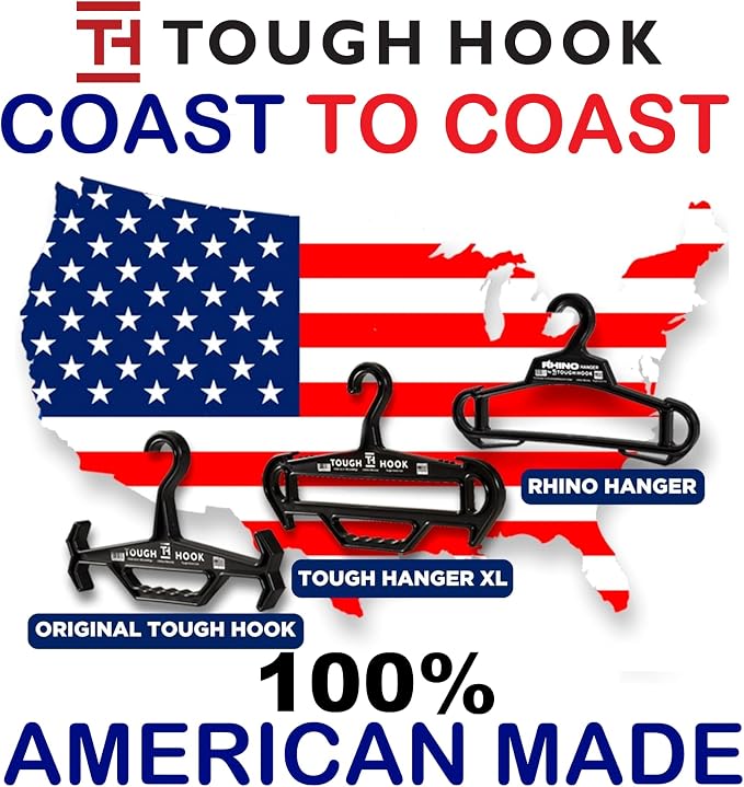 Original Xtreme KRYSTAL Translucent Heavy Duty Clear Hangers | American Made |Anti-Slip Tactical Hanger for Police Gear,Scuba Gear & Dive BCD,ABS Resin 200-lb Capacity Wetsuit Hanger Tough Hook-1 Pack - Image 2