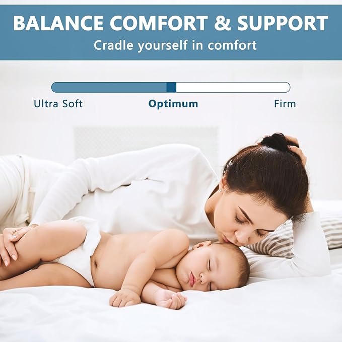 Mattress Topper Queen Size,Viscose Made from Bamboo Extra Thick Mattress Pad 8-21" Deep Pocket Soft Down Alternative Fill Mattress Protector Pillow Top Mattress Cover(60x80 Inches)