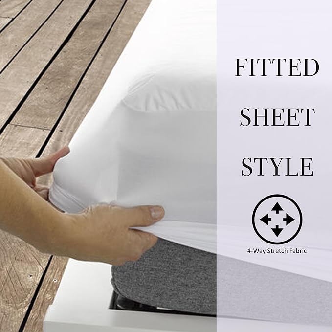 Protect-A-Bed Cooling Copper Infused Mattress Protector, Full