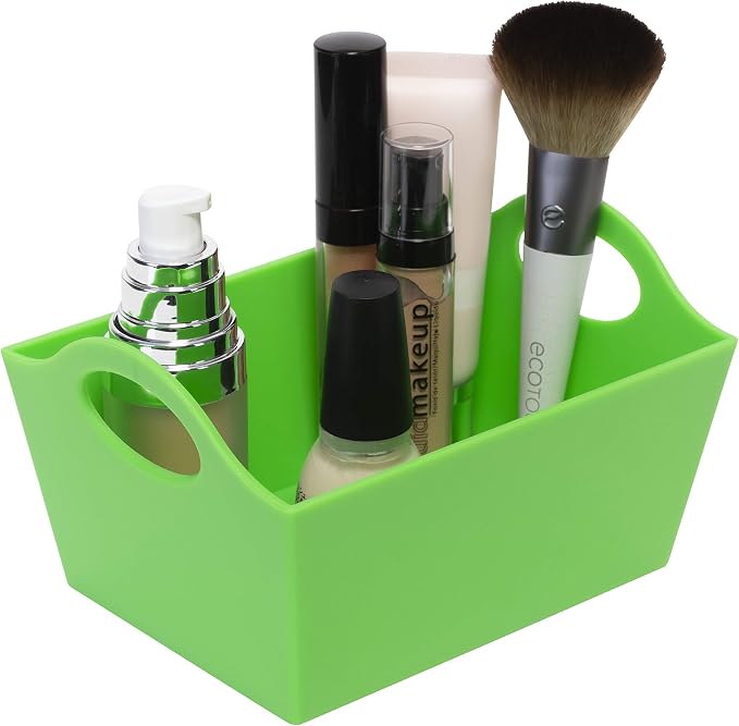 Simplify Neon, 5 Pack, Mini Storage Containers, Bins, Drawer, Office Organization, Good for Toys, Hair Accessories, Bobby Pins, Q-Tips, Small Items - Image 11