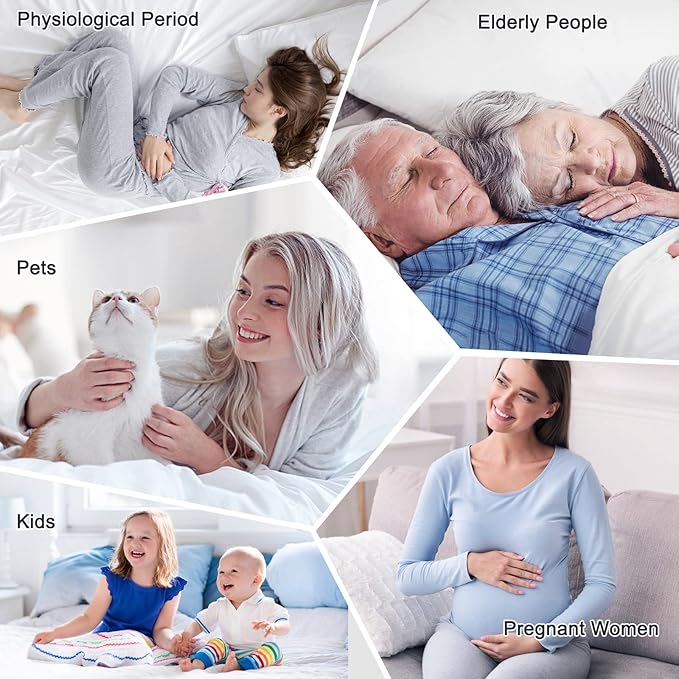 Waterproof Mattress Protector Queen, Fitted Sheet Style Breathable Mattress Cover with Deep Pocket Fits Up to 18'', Noiseless Bed Cover for Kids Adults Pets, Machine Washable (Pink, 60'' X 80'')