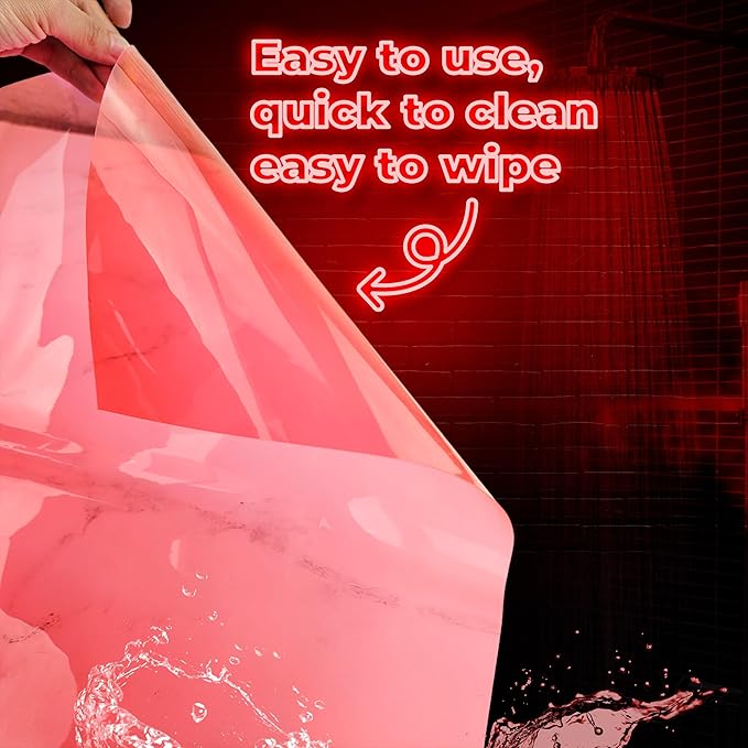 Skywin Waterproof Mattress Protector - Waterproof Sex Blanket Queen Size, Vinyl Massage Sheet, Adult Play Sheets, Sex Sheets Roleplay Games, Love Blanket, Valentine’s Day Gifts for Him or Her (Red)