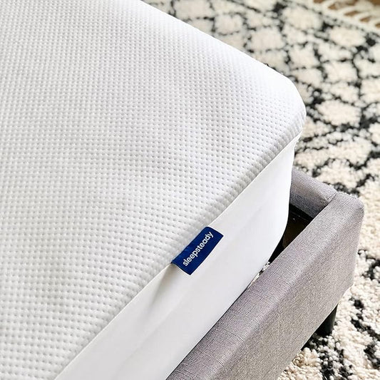 Twin Size Luxury Tencel Mattress Protector, 100% Waterproof, Ultra Soft, Naturally Cooling & Breathable, Deep Pocket Cover Up to 18"