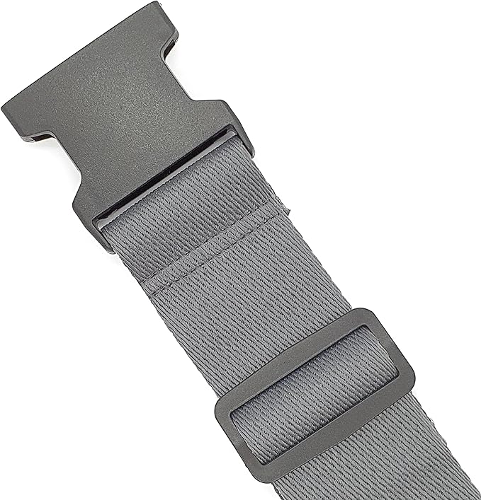 ONE K 2PCS Topper/Memory Foam Mattress Packing Straps for Moving or Storage (60" x 2", Dark Grey)