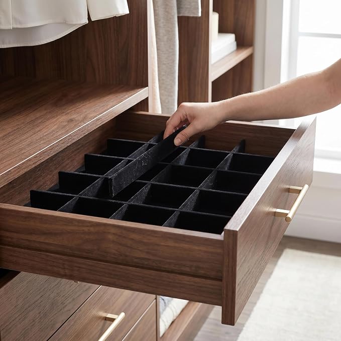 VOSAREA 1 Set Jewelry Tray Organizer Divider Jewelry Display Storage Tray Dividers for Organizing Boxes And Showcases - Image 9