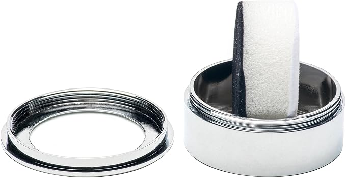 Small Loose Diamond or Gemstone Display Box Case Holder Show Container Metal (Silver- 1.5x0.6) - Image 3