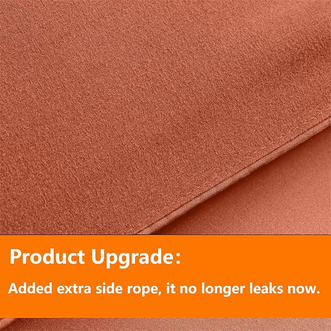 TAIMIT Burnt Orange Twin Size Comforter Set - 5 Pieces, Bed in a Bag Bedding Sets with All Season Soft Quilted Warm Fluffy Reversible Comforter,Flat Sheet,Fitted Sheet,1 Pillow Shams,1 Pillowcases