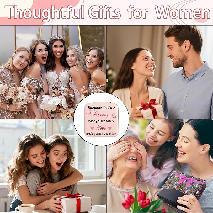 Daughter in Law Gifts from Mother in Law Christmas Mothers Day Birthday Gifts for Daughters-in-Law Future Daughter-in-Law Gift Wedding Engagement Gift from Mother-in-Law Portable Jewelry Box - Image 7