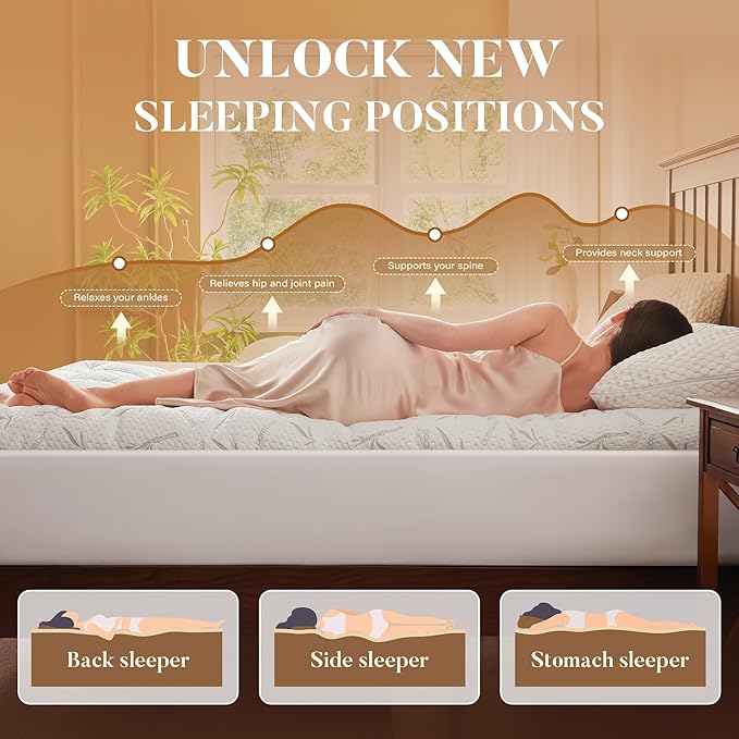 100% Waterproof Twin XL Size Mattress Topper,Thick Pillow Top Mattress Pad，Up to 21 Inch Deep Pocket,Soft Breathable Mattress Pad for Back Pain, Protector Cover(White)