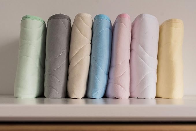 Sheet Saver Waterproof Crib Sheet Protector Pad 13x26 with Tie Straps for Standard Cribs | Absorbent Leak Pad for Spit?€?Up & Drool | Made in USA by SheetWorld