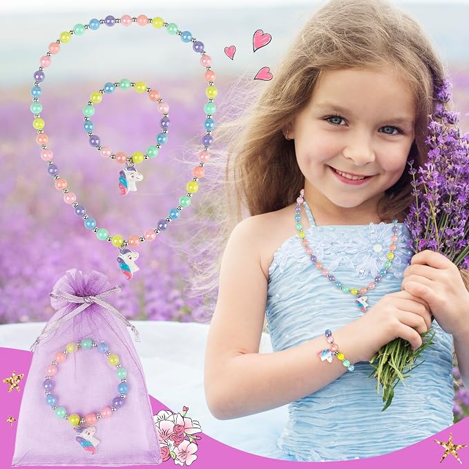 Kids Musical Jewelry Box for Girls- Glitter Storage Box and Jewelry Set- Ballet Birthday Gifts for Little Girls, Ballerina Theme - Swan Lake Tune Pink， 6 x 4.7 x 3.5 in - Ages 3-10 - Image 2