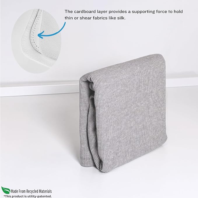 7 Pcs PLIIO Small Filers, Durable Shirt Folder, Space-Saving Closet and Suitcase organizer, Foldable Clothes Organizer, Storage Solution for Home and Travel, Wardrobe Organizer and Clothes Folder - Image 8