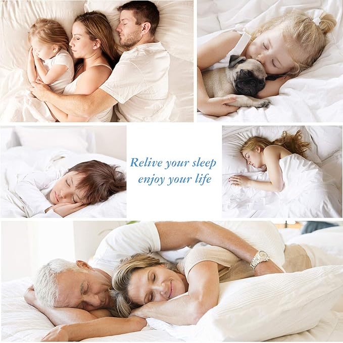 Softhour Queen Size Waterproof Mattress Protector, 2 Pack, Stretch to 21'' Deep Pocket, Soft Breathable, Noiseless, Ideal for Home & Commercial Use