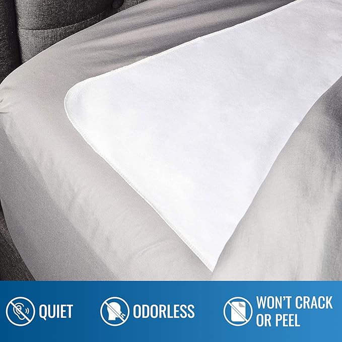 DMI Bed Pad Waterproof Sheet to be Used as a Mattress Protector, Pee Pad, Bed Liner, Incontinence Pad, Furniture Cover or Seat Protector, Not Reversible, Flat Fit, Machine Washable, 36 x 54