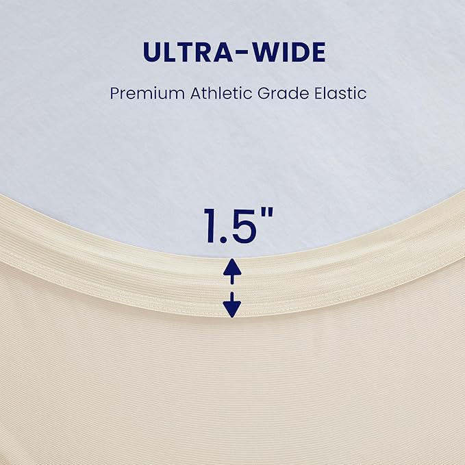 SLEEP ZONE Cooling Queen Mattress Topper, Premium Zoned Cool Mattress Pad Cover, Padded Mattress Protector Breathable Washable, Deep Pocket 8-21" (Beige, Queen)