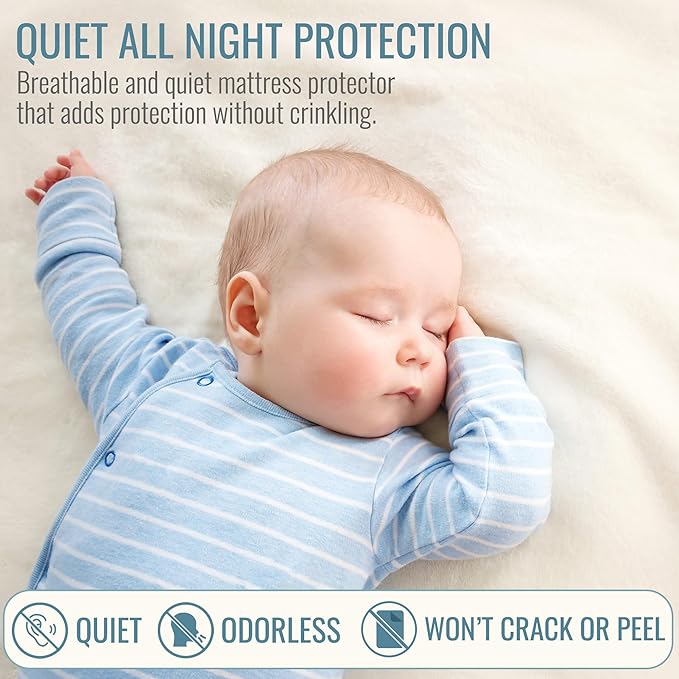 DMI Waterproof Mattress Protector, Mattress Pad, Waterproof Mattress Cover, Bed Pad and Bed Cover, Contoured Fitted Sheet Fit, King, Package May Vary (Pack of 24)