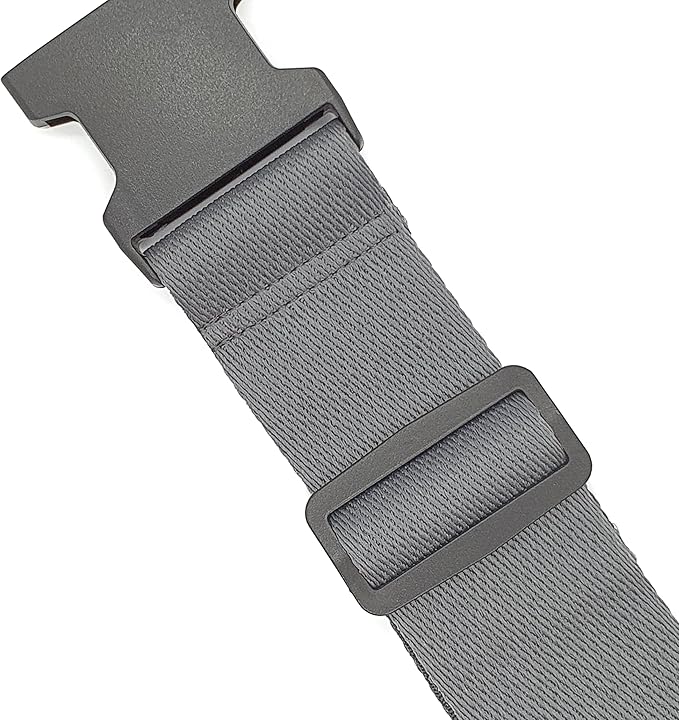 ONE K 2PCS Topper/Memory Foam Mattress Packing Straps for Moving or Storage (100" x 2", Dark Grey)