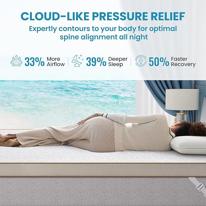 BedStory Cooling Mattress Topper King Size, 3 Inch Gel Infused Memory Foam Topper with Cool-to-Touch Removable Cover, Pressure Relief & Deep Refresh Sleep, CertiPUR-US Certified