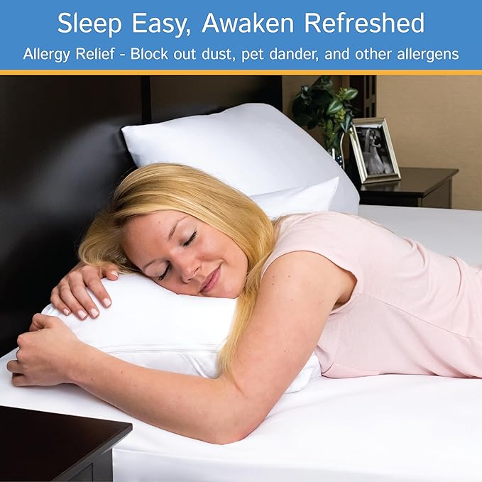 RV Short Full Mattress Protector (48” W x 75" L) Fits 5"-8" Depth - Waterproof Zippered Encasement - Fits Three Quarter 3/4 Full Mattress - Hypoallergenic Premium Bed Cover