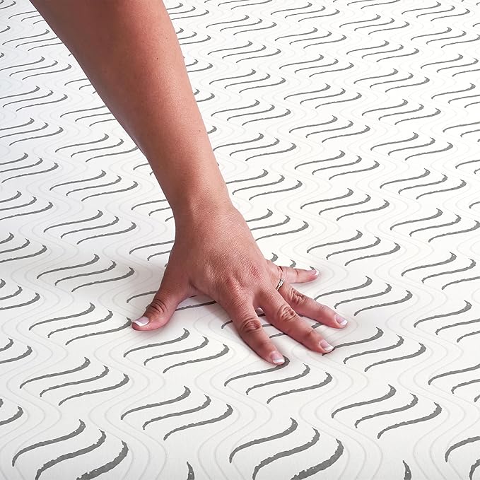 Sealy Flex Charcoal Mattress Cover Protector, Twin- PerfectGrip Stretch Sidewalls Fitted, Waterproof