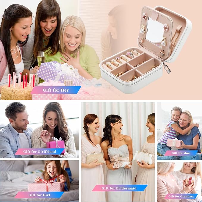 Grandma and Granddaughter Gift Jewelry Box, Grandma Gifts from Granddaughter, Granddaughters Gifts from Grandmother, Best Unique Birthday Christmas Gift for Grandmother Granddaughters Jewelry Case - Image 7